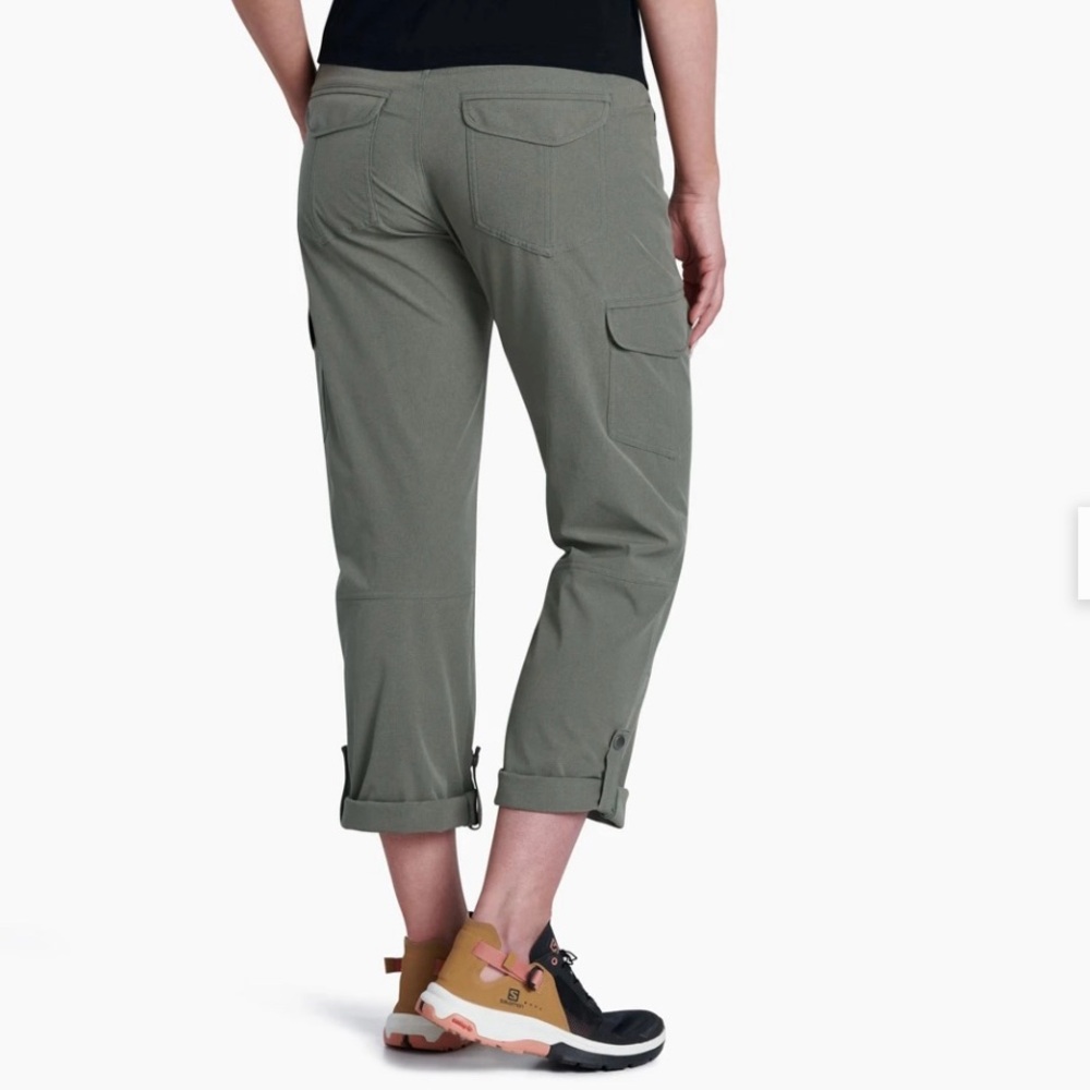 Kuhl Freeflex Cargo Hiking Roll Up | Medium Grey Casual Pants | Size 8 Regular
